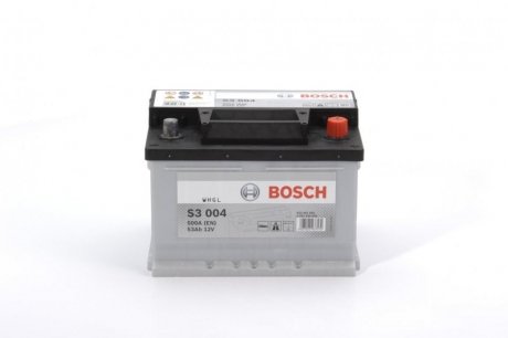 Аккумуляторная батарея 53Ah/500A (242x175x175/+R/B13) BOSCH 0 092 S30 041 (фото 1)