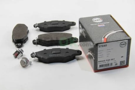 Гальмівні колодки пер. Kangoo 97-08 (Bosch) (з датчиком) A.B.S. A.B.S. 37040
