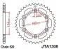 Легкосплав. звезда для 520 цепи - 45зуб. CBR600`01/900`00 JT MOTO 110-461-45 (фото 1)