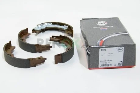 Колодка гальм. барабан. KIA RIO, HYUNDAI ACCENT III (MC) задн. (ABS) A.B.S. 9193