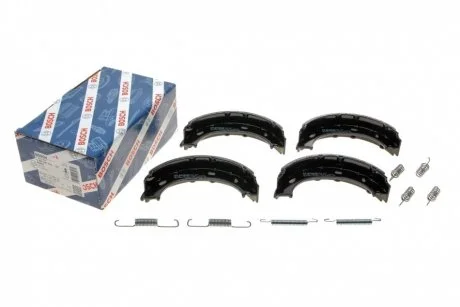Колодки ручного гальма MB Sprinter 208-316 96- (з пружинками) (160x40) BOSCH 0 986 487 610