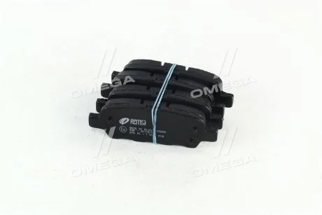 Колодка торм. диск. INFINITI FX, NISSAN X-TRAIL (T30) задн. REMSA 0876.01 (фото 1)
