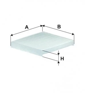 Фильтр салона HYUNDAI SOLARIS II 17-, KIA RIO IV 17- (WIX-FILTERS) WIX FILTERS WP2172 (фото 1)