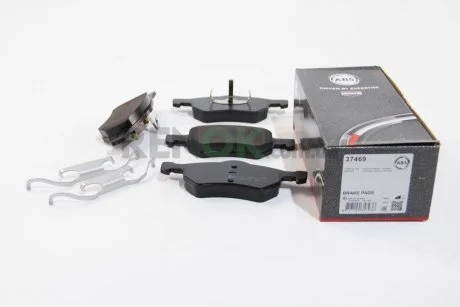 Гальмівні колодки пер. Voyager/Grand Voyager/Caravan/Grand Caravan 00-08 A.B.S. A.B.S. 37469