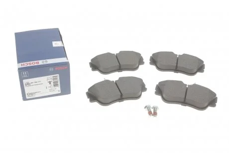 Комплект гальмівних колодок, дискове гальмо BOSCH 0 986 461 753