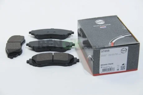 Колодка торм. диск. DAEWOO LANOS 1.6 16V, NUBIRA, передн. (ABS) A.B.S. 37055