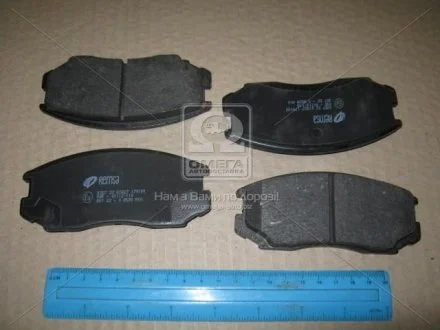 Колодка торм. диск. DAIHATSU TERIOS 1.3-1.5 03- передн. (пр-во) REMSA 0357.22