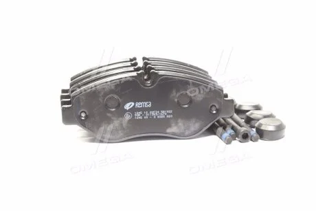 Комплект гальмівних колодок з 4 шт. дисків REMSA 1245.10