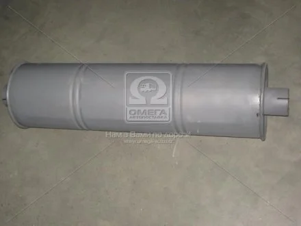 Глушник ГАЗ 3302 закатний (горловина центр D=63 мм) Вироока г.Львов 33078-1201010