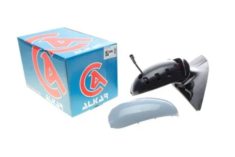 Зеркало лев., эл. регул., с подогревом, грунт.выпуклое ALKAR 6125399