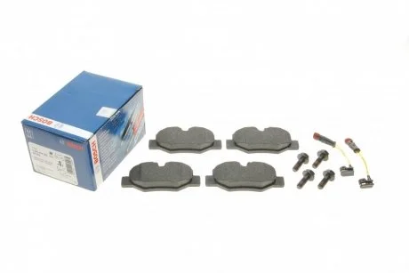 Колодки гальмівні (задні) MB Vito/Viano (W639) 03- (+датчики) BOSCH 0 986 494 082