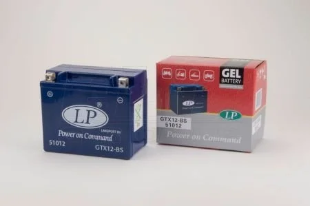 12V,12Ah,д. 152, ш. 88, в.131, вес 4,5 кг,залит LP BATTERY GTX12-BS
