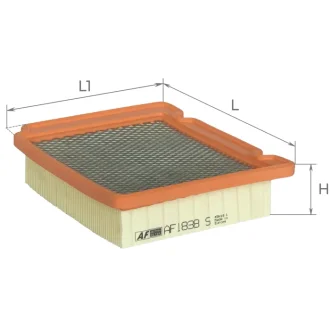 Фильтр воздушный CHEVROLET AVEO 05- (с сеткой) ALPHA FILTER AF1838s