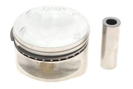 Поршень в комплекті на 1 циліндр, 2-й ремонт (+0,50) MAHLE MAHLE / KNECHT 0117301 (фото 1)