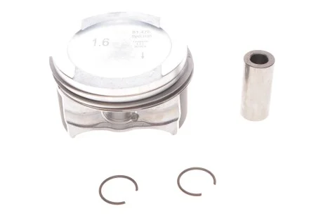 Поршень в комплекті на 1 циліндр, 2-й ремонт (+0,50) MAHLE MAHLE / KNECHT 0332001
