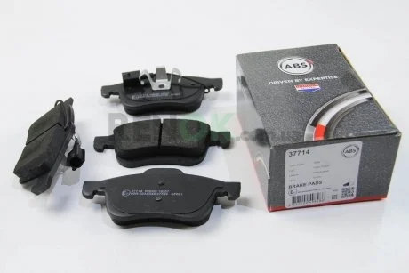 Гальмівні колодки пер. Doblo 10- (диск 305mm)(155.2x69.08x20.3) A.B.S. A.B.S. 37714