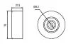 Ролик приводн.ремня AUDI, VW 1.0-1.4i,1.7-1.9D, SDI 95 GMB GTA0190 (фото 4)