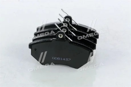 Колодка гальм. диск. STANDARD VW CADDY, GOLF, POLO передн.  RIDER RD.21945STD