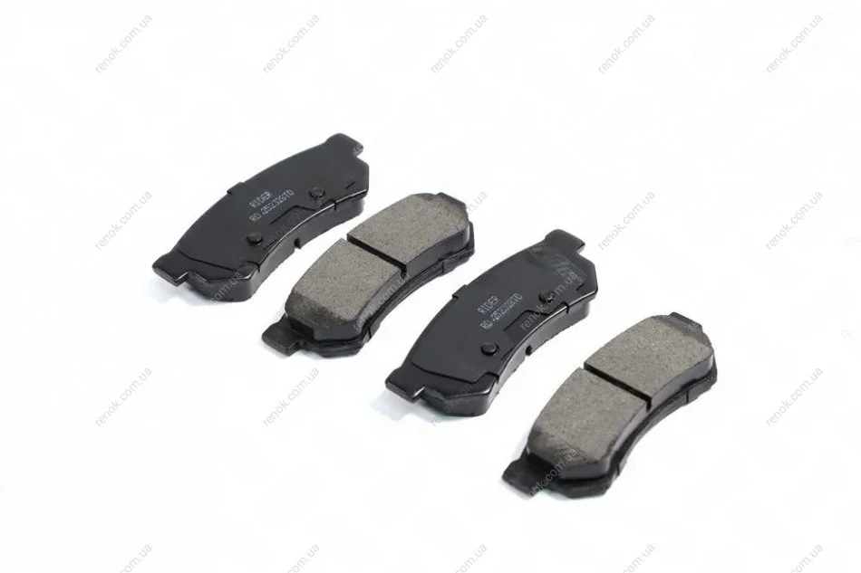 Колодка торм. диск. STANDARD CHEVROLET LACETTI 08- задн. RIDER RD.25232STD (фото 1)