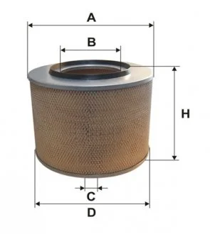 Фильтр воздушный MB MK,SK (TRUCK) /AM440 (WIX-Filtron) WIX FILTERS 42357E