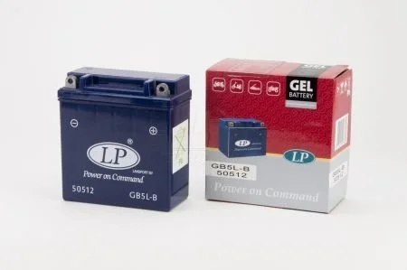 12V,5Ah,д. 121, ш. 61, в.131, вес 2 кг,залит LP BATTERY MG GB5L-B