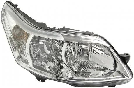 Фара прав. H7/H1 з поворотн,авт. рег. [] DEPO 552-1121R-LD-EM