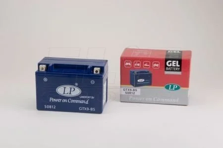 12V,8Ah,д. 152, ш. 88, в.106, вес 3,5 кг,залит LP BATTERY GTX9-BS