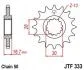 Передняя звезда 16зуб. VFR750F/CBR900RR/1000RR JT MOTO 101-664-16 (фото 1)