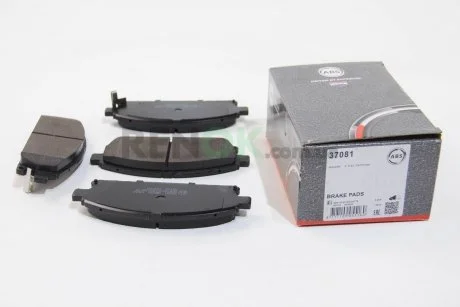 Гальмівні колодки пер. Nissan X-Trail 01-13/Pathfinder 97-04 (sumitomo) (159x55,9x16) A.B.S. A.B.S. 37081