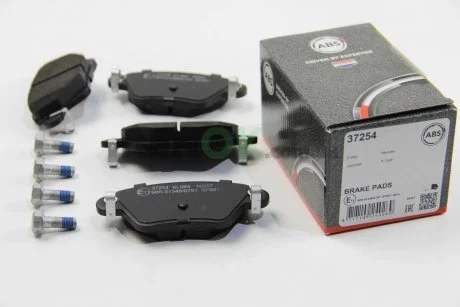 Колодка торм. диск. FORD MONDEO, RENAULT KANGOO задн. (ABS) A.B.S. 37254