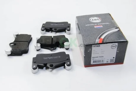 Гальмівні колодки зад. Audi Q7/Touareg/Cayenne (Brembo) (112,2x73,2x16,2) A.B.S. A.B.S. 37365