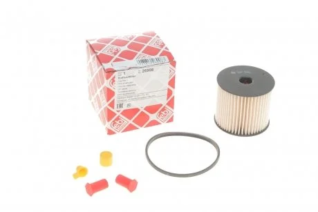 Фільтр паливний Citroen Berlingo/Jumpy/Fiat Scudo/Peugeot Partner 2.0HDi (сис-ма Siemens) 99- FEBI BILSTEIN 26908
