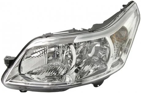 Фара лів. H7/H1 з поворотн,авт. рег. [] DEPO 552-1121L-LD-EM