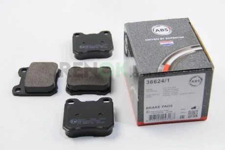 Гальмівні колодки Vectra/Calibra/Senator/Omega 67-10 A.B.S. A.B.S. 36624/1