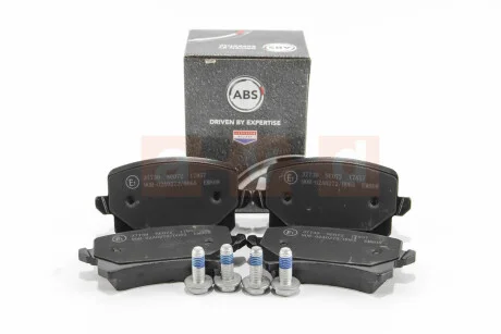 Гальмівні колодки зад. Caddy III/Golf V/Audi A4 03- A.B.S. A.B.S. 37739