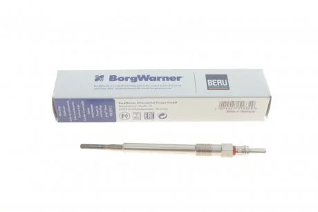 Свічка розжарювання Citroen Nemo/Fiat Doblo 1.3JTD 10- BERU GE112