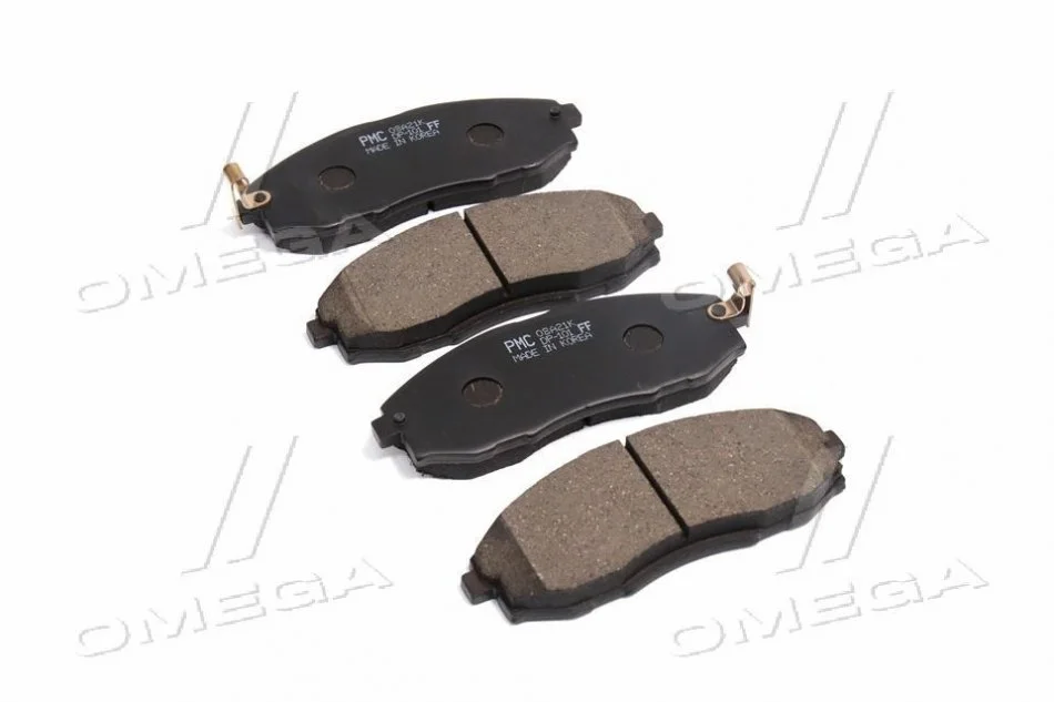 Колодка торм. диск. HYUNDAI LIBERO(-OCT 2006) (пр-во) PARTS-MALL PKA-007 (фото 1)