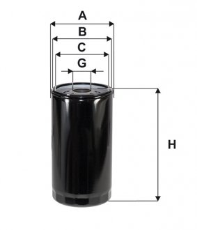 Фільтр масляний WIX = FN OP592/6 WIX FILTERS 92078E