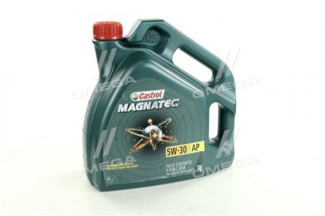 Моторное масло MAGNATEC 5W-30 AP / 4л. / CASTROL 15C942 (фото 1)