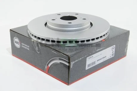 Диск тормозной TOYOTA AURIS, COROLLA передн., вент. (ABS) A.B.S. 17829