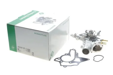 Насос охолоджуючої рідини, з ущільненням OPEL AGILA, ASTRA G, ASTRA G CLASSIC, ASTRA H, ASTRA H GTC, COMBO TOUR, COMBO/MINIVAN, CORSA C, CORSA C/HATCHBACK, CORSA D 1.0-1.4LPG 09.00- INA 538 0082 10