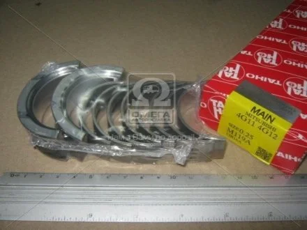 Вкладыши коренные Mitsubishi 4G11,G11B,G13B,4G15B (пр-во) TAIHO M119A.025