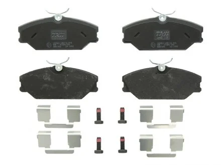 Комплект гальмівних колодок, дискове гальмо TRW GDB1405