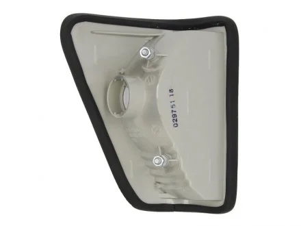 Указатель поворота лев. белый без патрона. DEPO 440-1506L-UE-C