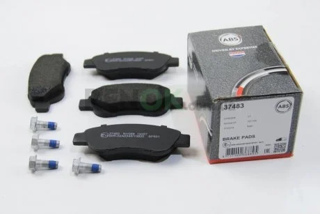 Гальмівні колодки пер. Peugeot 107/Citroen C1 05- (Bosch) A.B.S. A.B.S. 37483