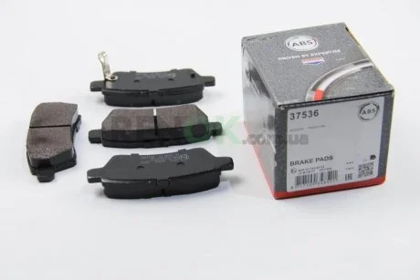 Гальмівні колодки зад. Nissan Pathfinder 05- (Tokico) A.B.S. A.B.S. 37536