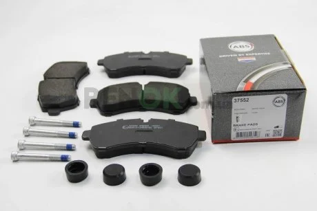 Гальмівні колодки пер. Sprinter/Crafter 06- (спарка) A.B.S. A.B.S. 37552