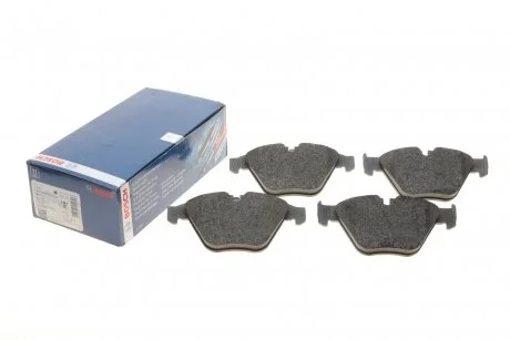 Колодки гальмівні (передні) BMW 3 (E90) 07-13/5 (E60/E61)/6 (E63/E64) 03-10/7 (E65/E66/E67) 01-08 BOSCH 0 986 495 082