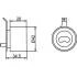 Ролик натяжной DAEWOO MATIZ (M200,M250) 0.8 [F8CV] (пр-во) GMB GT90580 (фото 5)
