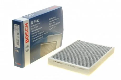 Фільтр салону Land Rover Discovery Sport/Evoque 14-/Freelander 2 /Volvo S60 II/S80 II 06- (вугільний) BOSCH 1 987 432 405